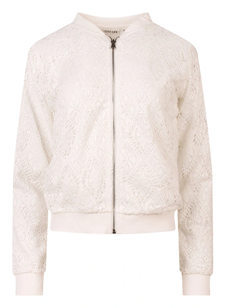 CITY LIFE dames vest lange mouw